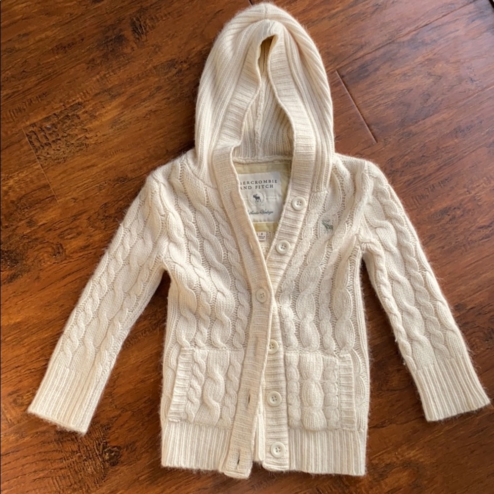 Abercrombie and Fitch hoodie cardigan